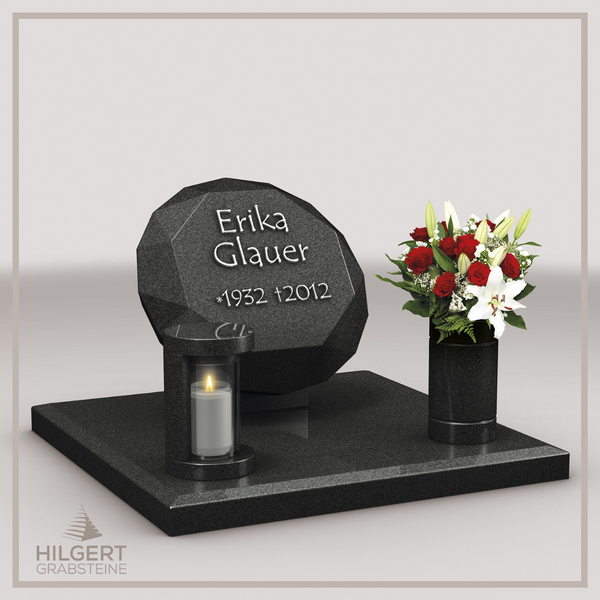 LI-LI-E097 | Hilgert Grabsteine | Liegender Grabstein | Granit
