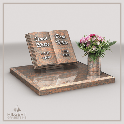 LI-LI-E103 | Hilgert Grabsteine | Liegender Grabstein | Granit