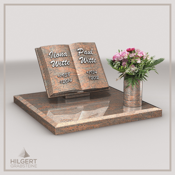LI-LI-E103 | Hilgert Grabsteine | Liegender Grabstein | Granit