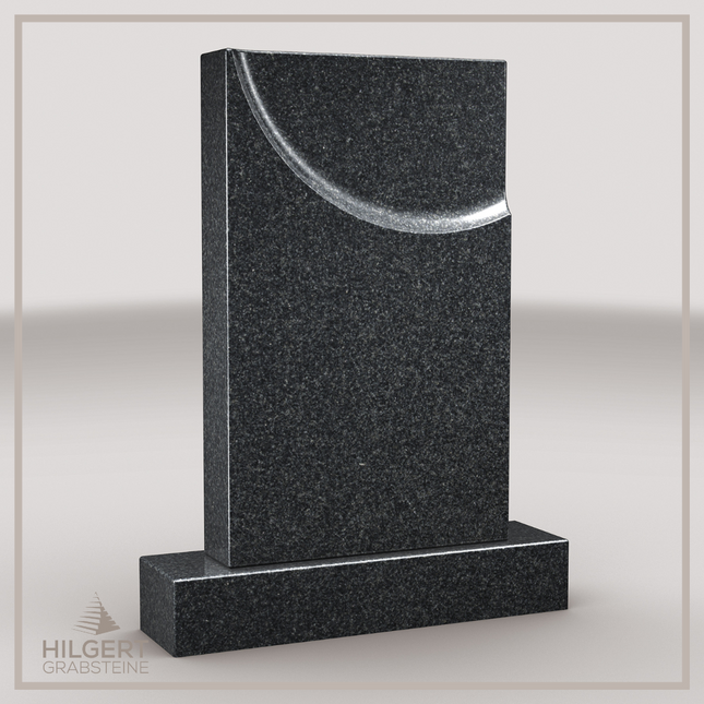 HO-LI-A043 | Hilgert Grabsteine | Stehender Grabstein aus Granit | auch als Urnengrabstein