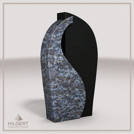 HO-LI-C181 | Hilgert Grabsteine | Stehender Grabstein aus Granit | auch als Urnengrabstein