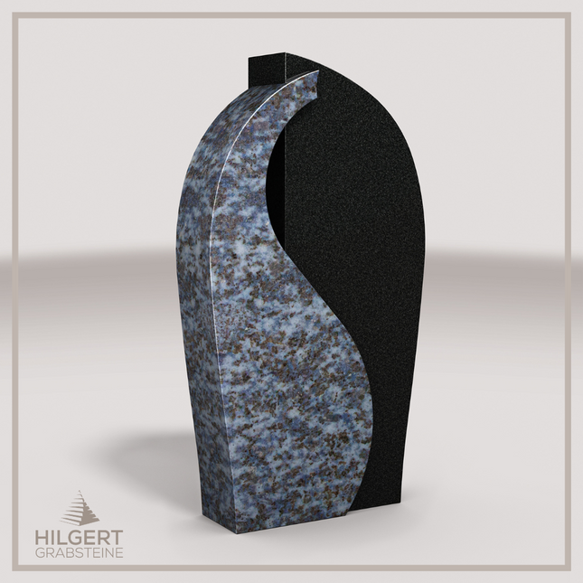 HO-LI-C181 | Hilgert Grabsteine | Stehender Grabstein aus Granit | auch als Urnengrabstein