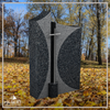 HO-LI-A059 | Hilgert Grabsteine | Stehender Grabstein aus Granit | auch als Urnengrabstein
