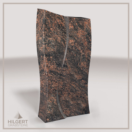 HO-LI-C182 | Hilgert Grabsteine | Stehender Grabstein aus Granit | auch als Urnengrabstein