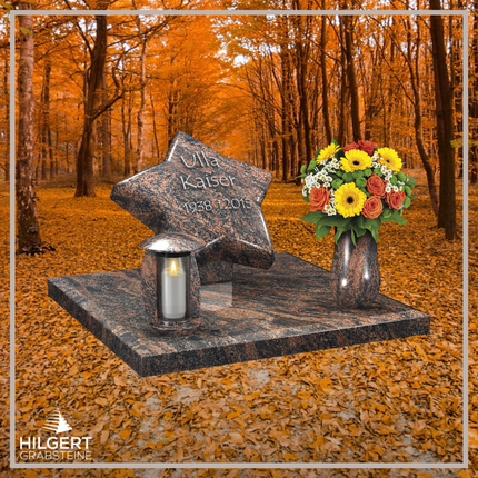 LI-LI-E122 | Hilgert Grabsteine | Liegender Grabstein | Granit