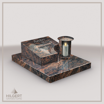 LI-LI-E128 | Hilgert Grabsteine | Liegender Grabstein | Granit