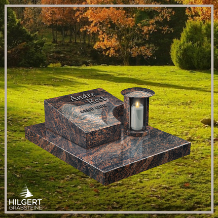 LI-LI-E128 | Hilgert Grabsteine | Liegender Grabstein | Granit