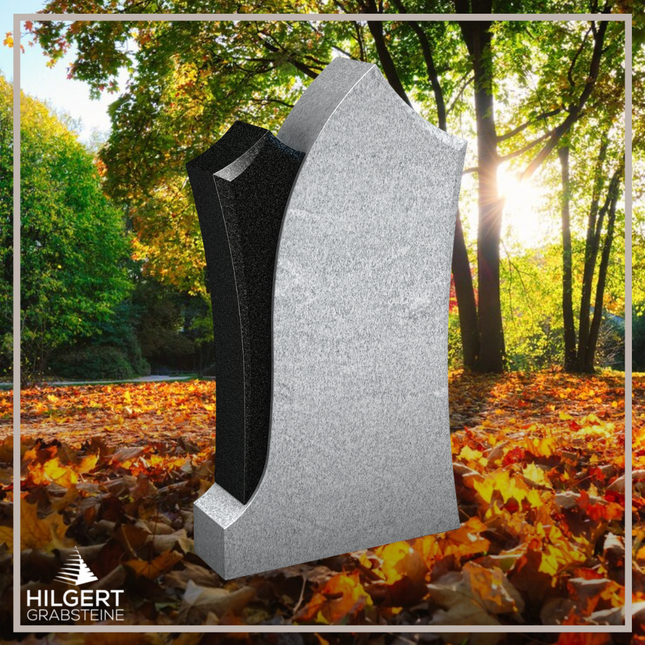 HO-LI-C183 | Hilgert Grabsteine | Stehender Grabstein aus Granit | auch als Urnengrabstein