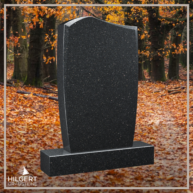 HO-LI-B025 | Hilgert Grabsteine | Stehender Grabstein aus Granit | auch als Urnengrabstein