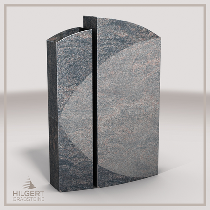 HO-LI-C186 | Hilgert Grabsteine | Stehender Grabstein aus Granit | auch als Urnengrabstein