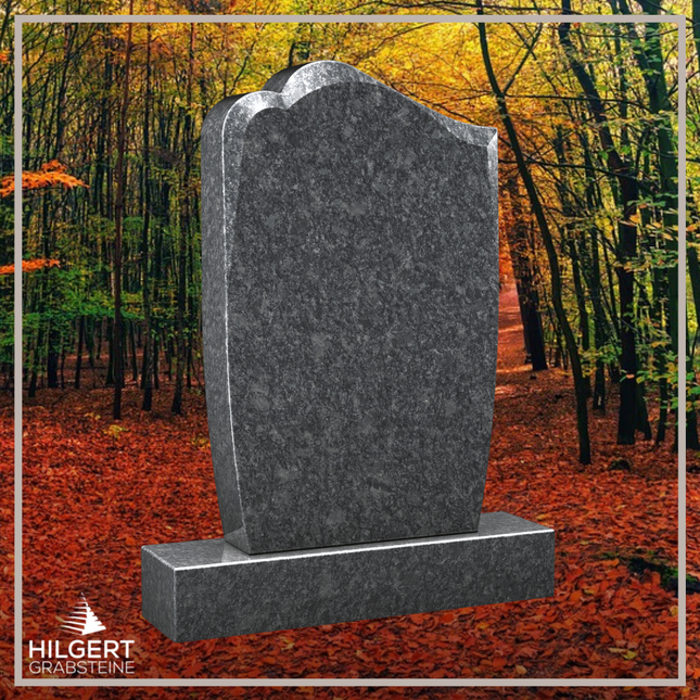 HO-LI-B029 | Hilgert Grabsteine | Stehender Grabstein aus Granit | auch als Urnengrabstein