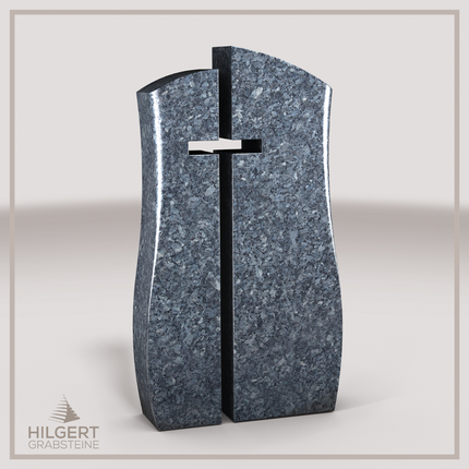 HO-LI-C187 | Hilgert Grabsteine | Stehender Grabstein aus Granit | auch als Urnengrabstein