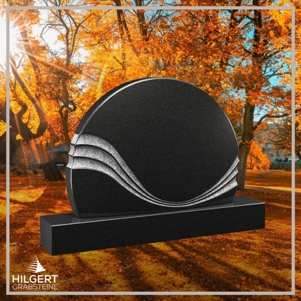 BR-LI-D178 | Hilgert Grabsteine | Stehender Grabstein aus Granit