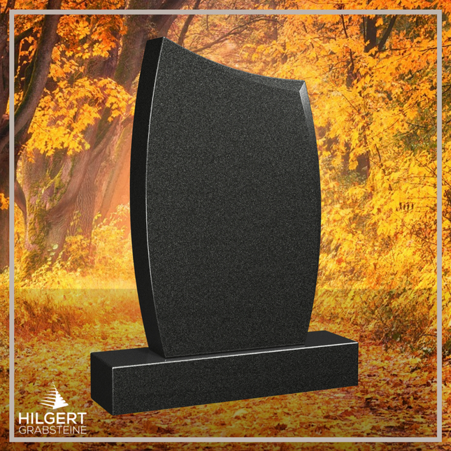 HO-LI-B033 | Hilgert Grabsteine | Stehender Grabstein aus Granit | auch als Urnengrabstein