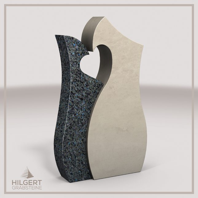 HO-LI-C188 | Hilgert Grabsteine | Stehender Grabstein aus Granit | auch als Urnengrabstein