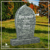 HO-LI-G008 | Hilgert Grabsteine | Stehender Grabstein aus Granit | auch als Urnengrabstein