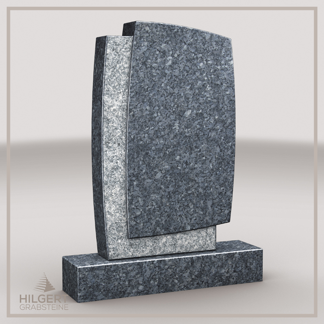 HO-LI-C046 | Hilgert Grabsteine | Stehender Grabstein aus Granit | auch als Urnengrabstein