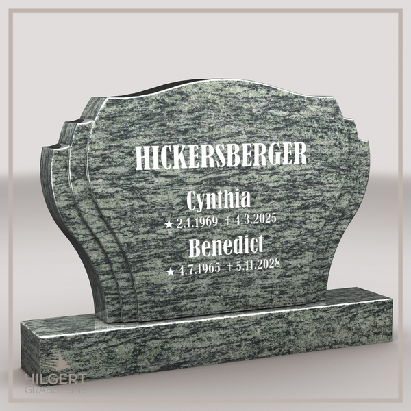 BR-LI-D082 | Hilgert Grabsteine | Stehender Grabstein aus Granit