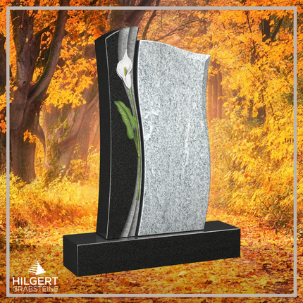 HO-LI-M026 | Hilgert Grabsteine | Stehender Grabstein aus Granit | auch als Urnengrabstein
