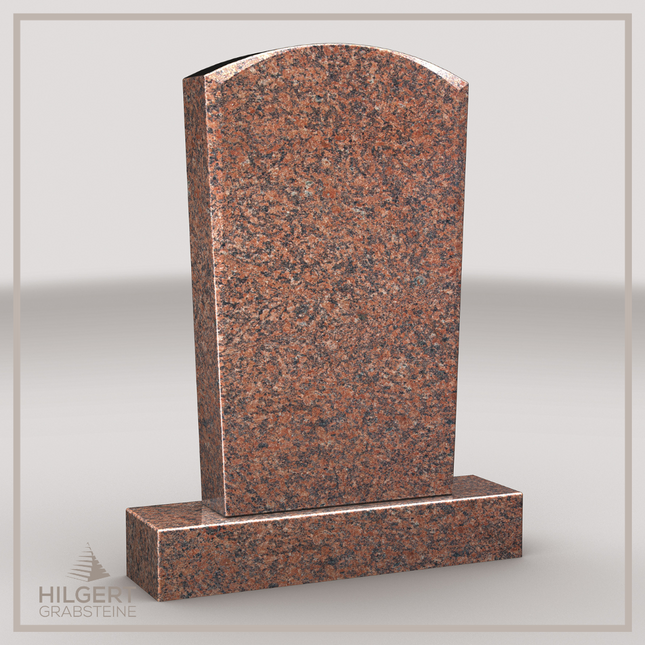 HO-LI-B045 | Hilgert Grabsteine | Stehender Grabstein aus Granit | auch als Urnengrabstein