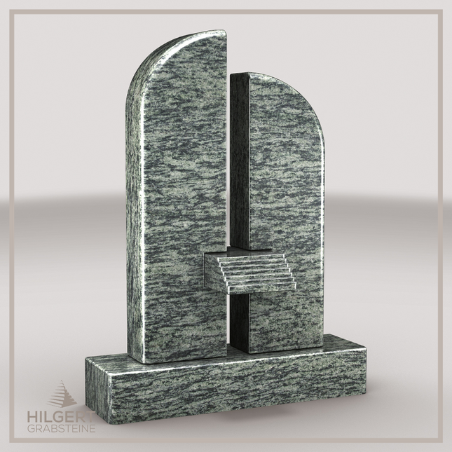 HO-LI-B071 | Hilgert Grabsteine | Stehender Grabstein aus Granit | auch als Urnengrabstein