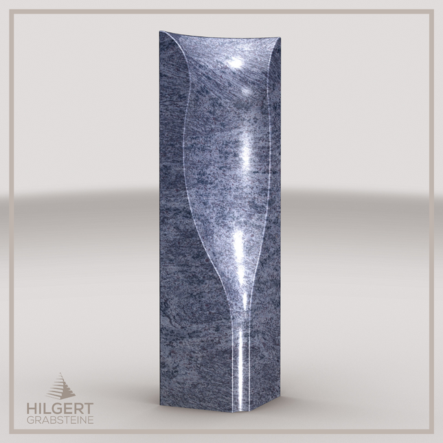 HO-LI-B074 | Hilgert Grabsteine | Stehender Grabstein aus Granit | auch als Urnengrabstein