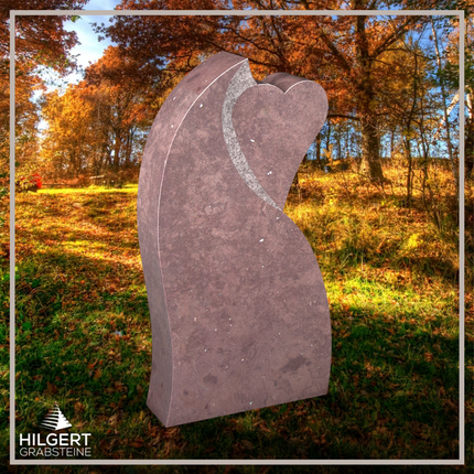 HO-LI-C195 | Hilgert Grabsteine | Stehender Grabstein aus Granit | auch als Urnengrabstein