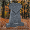HO-LI-D001 | Hilgert Grabsteine | Stehender Grabstein aus Granit | auch als Urnengrabstein