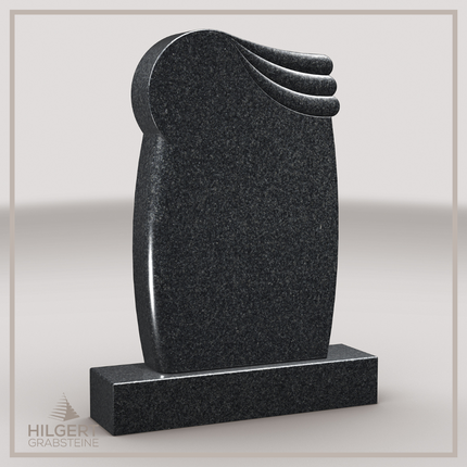 HO-LI-D008 | Hilgert Grabsteine | Stehender Grabstein aus Granit | auch als Urnengrabstein