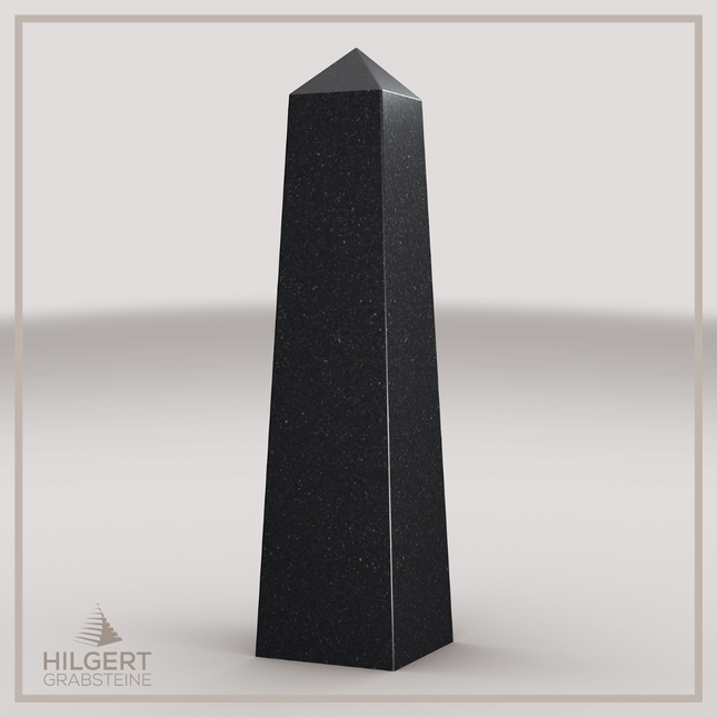 HO-LI-B087 | Hilgert Grabsteine | Stehender Grabstein aus Granit | auch als Urnengrabstein