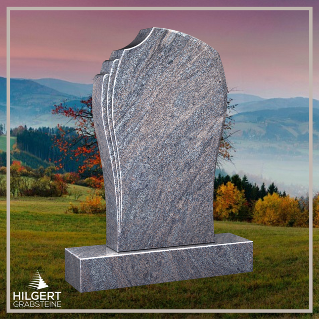 HO-LI-D014 | Hilgert Grabsteine | Stehender Grabstein aus Granit | auch als Urnengrabstein