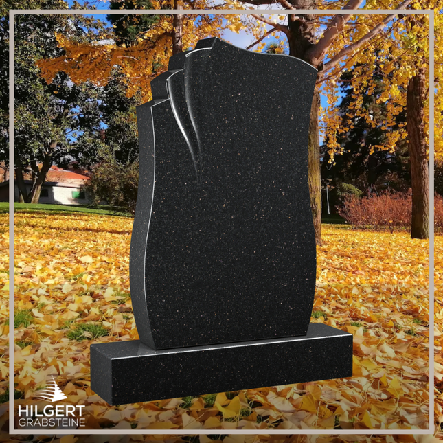HO-LI-D021 | Hilgert Grabsteine | Stehender Grabstein aus Granit | auch als Urnengrabstein