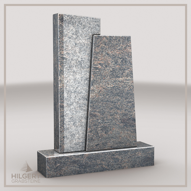 HO-LI-B094 | Hilgert Grabsteine | Stehender Grabstein aus Granit | auch als Urnengrabstein