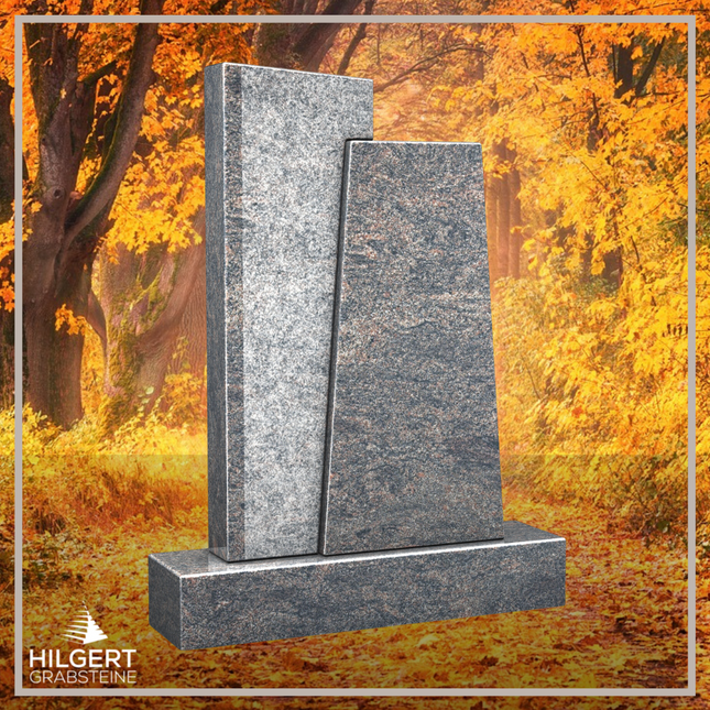 HO-LI-B094 | Hilgert Grabsteine | Stehender Grabstein aus Granit | auch als Urnengrabstein