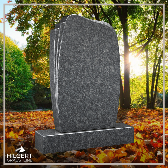 HO-LI-D024 | Hilgert Grabsteine | Stehender Grabstein aus Granit | auch als Urnengrabstein