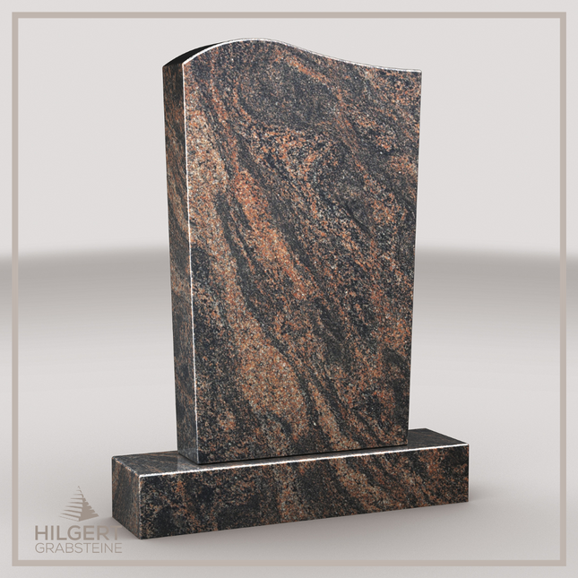 HO-LI-A001 | Hilgert Grabsteine | Stehender Grabstein aus Granit | auch als Urnengrabstein