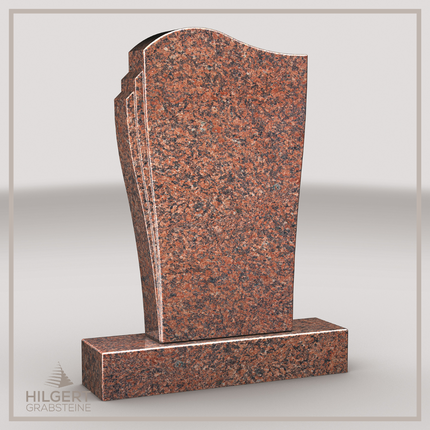 HO-LI-D026 | Hilgert Grabsteine | Stehender Grabstein aus Granit | auch als Urnengrabstein