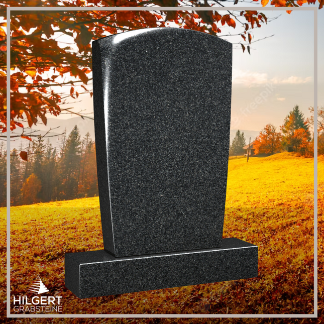 HO-LI-B103 | Hilgert Grabsteine | Stehender Grabstein aus Granit | auch als Urnengrabstein