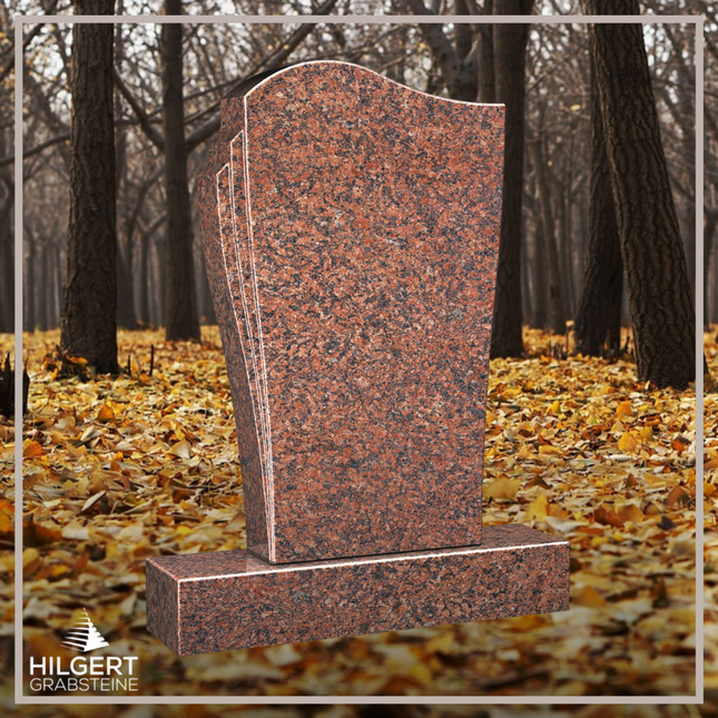 HO-LI-D026 | Hilgert Grabsteine | Stehender Grabstein aus Granit | auch als Urnengrabstein