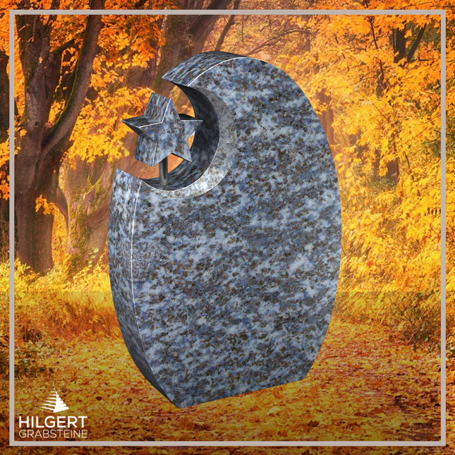 HO-LI-B140 | Hilgert Grabsteine | Stehender Grabstein aus Granit | auch als Urnengrabstein