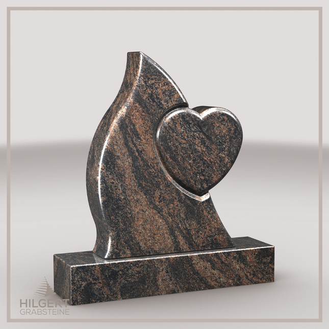 HO-LI-D099 | Hilgert Grabsteine | Stehender Grabstein aus Granit | auch als Urnengrabstein