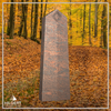 HO-LI-D106 | Hilgert Grabsteine | Stehender Grabstein aus Granit | auch als Urnengrabstein