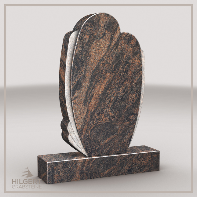 HO-LI-D166 | Hilgert Grabsteine | Stehender Grabstein aus Granit | auch als Urnengrabstein