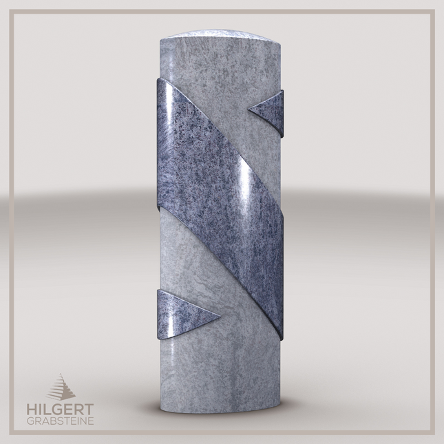 HO-LI-D109 | Hilgert Grabsteine | Stehender Grabstein aus Granit | auch als Urnengrabstein