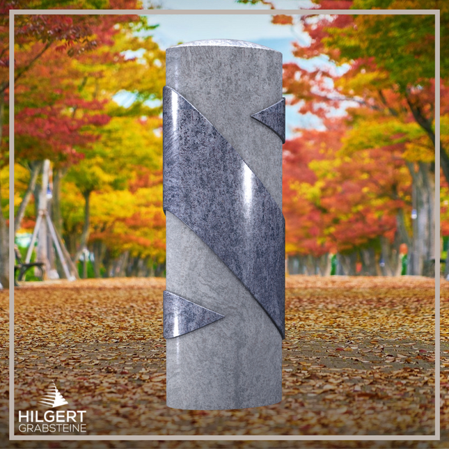 HO-LI-D109 | Hilgert Grabsteine | Stehender Grabstein aus Granit | auch als Urnengrabstein