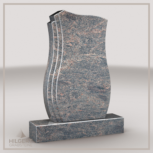 HO-LI-D118 | Hilgert Grabsteine | Stehender Grabstein aus Granit | auch als Urnengrabstein