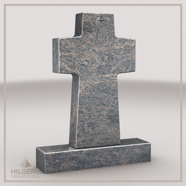 HO-LI-C004 | Hilgert Grabsteine | Stehender Grabstein aus Granit | auch als Urnengrabstein