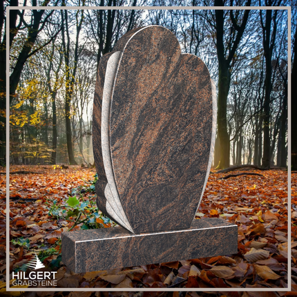 HO-LI-D166 | Hilgert Grabsteine | Stehender Grabstein aus Granit | auch als Urnengrabstein
