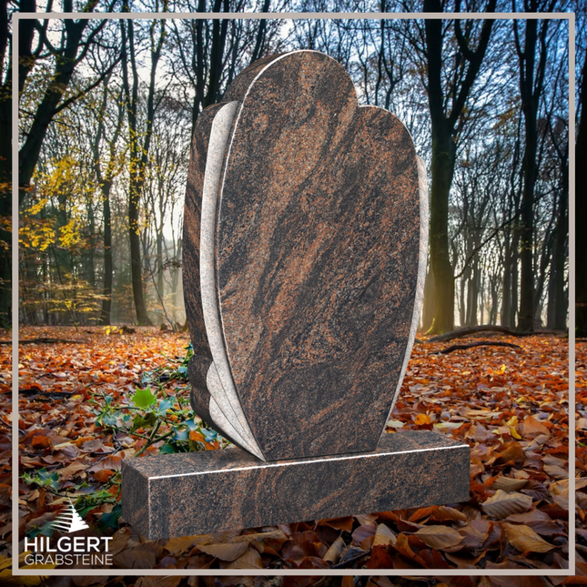 HO-LI-D166 | Hilgert Grabsteine | Stehender Grabstein aus Granit | auch als Urnengrabstein