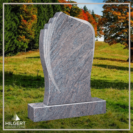 HO-LI-D132 | Hilgert Grabsteine | Stehender Grabstein aus Granit | auch als Urnengrabstein